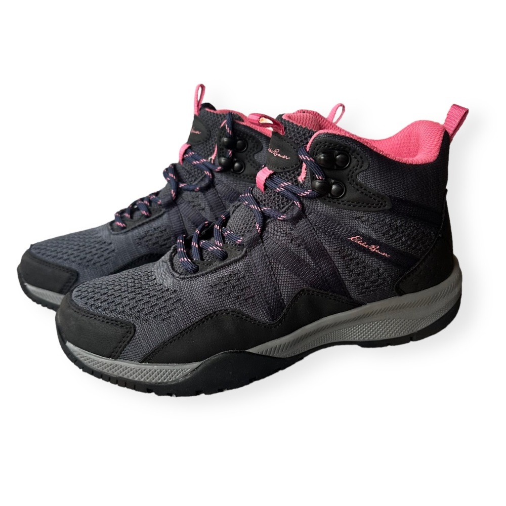 EDDIE BAUER KLAMATH MID HIKING SNEAKERS ALL WEATHER OUTDOOR SHOES SIZE 7M